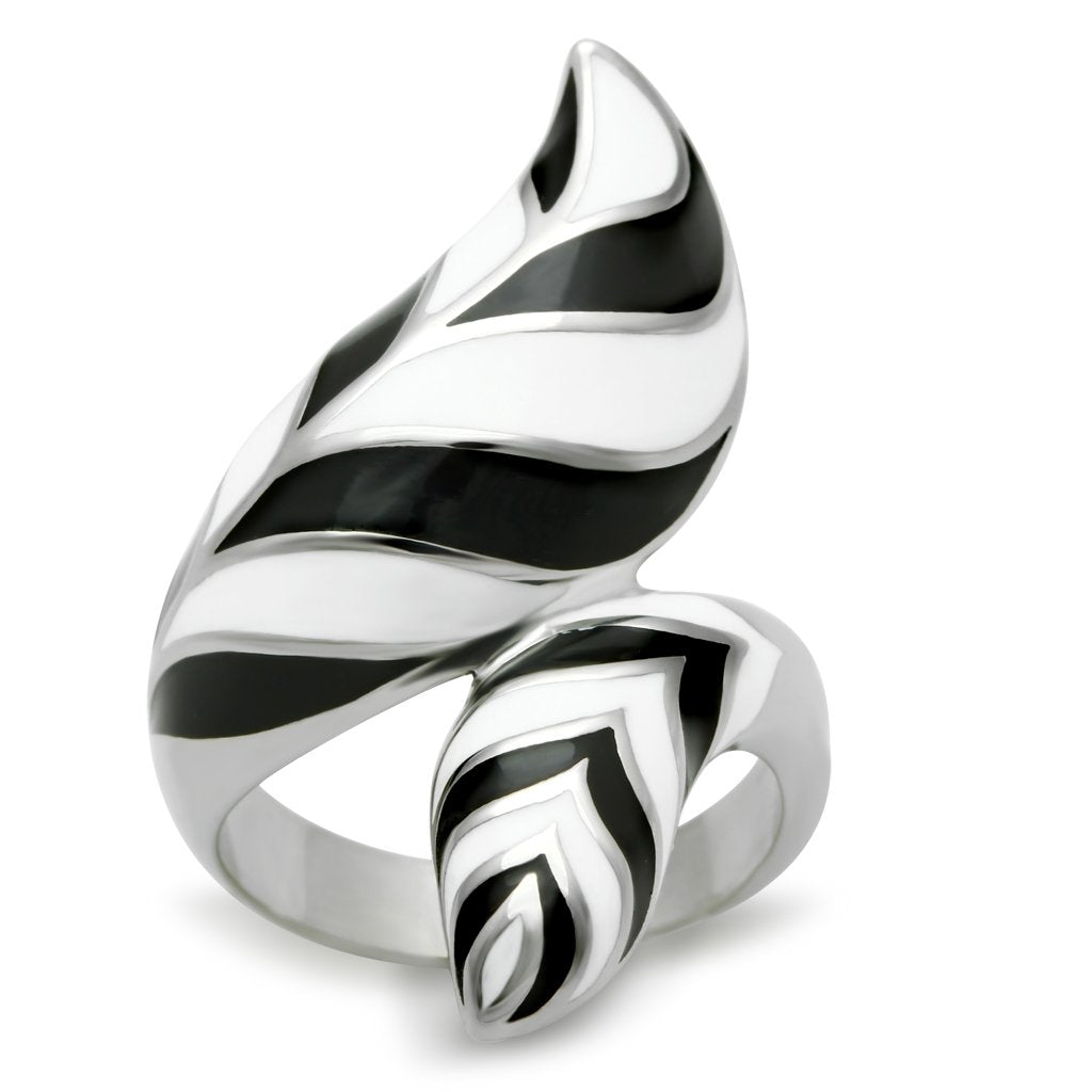 JCE227 High polished (no plating) Stainless Steel Ring with No Stone